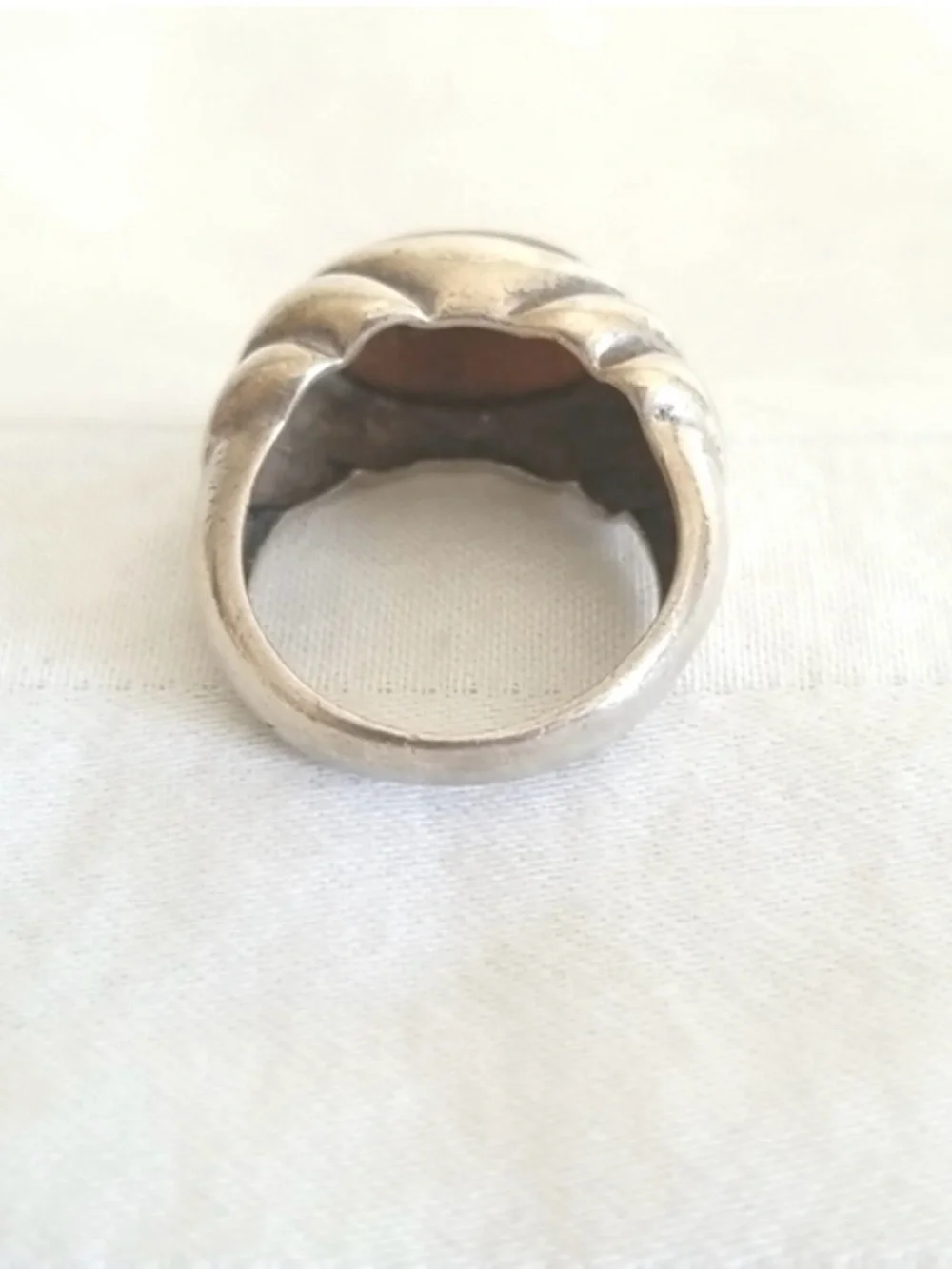 Vintage Sterling Silver Tiger Eye Ring | Size 6